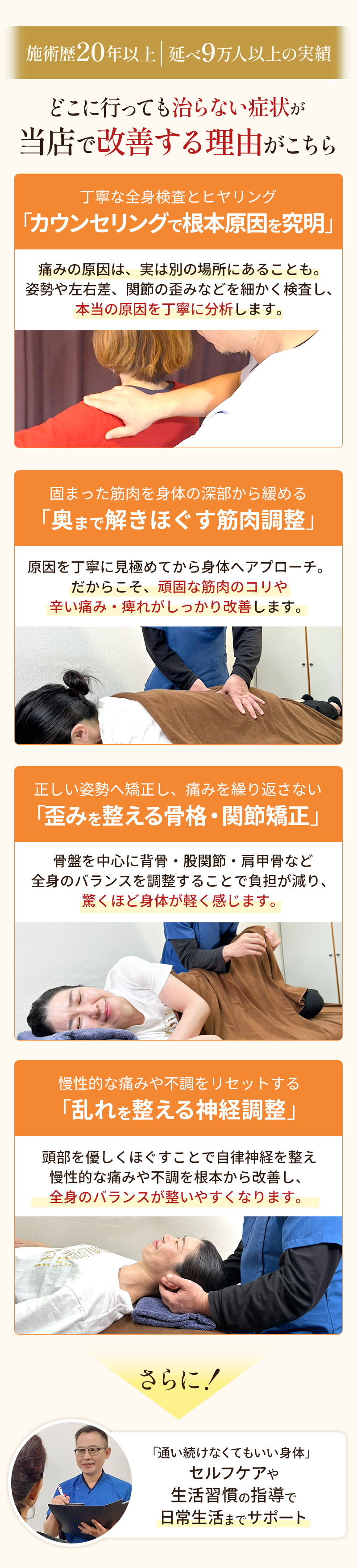 選ばれる理由